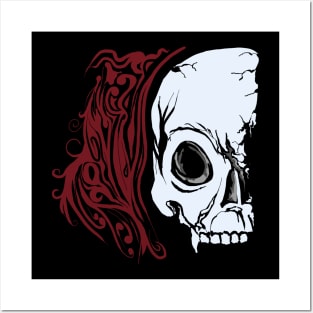 Vampire Skull Apparition Posters and Art